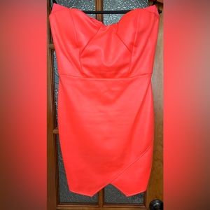 Bebe Elegant Red Women's Dress